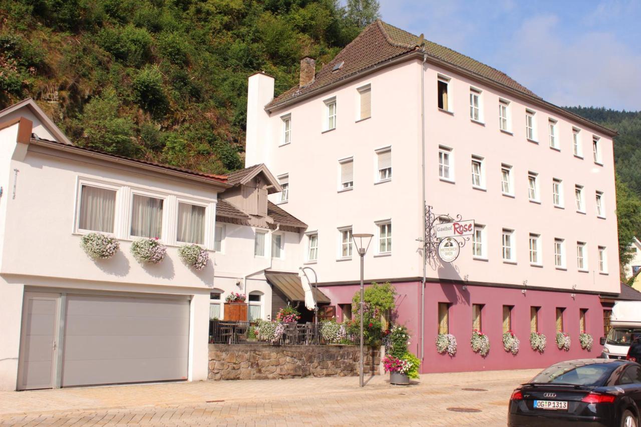 Gasthof Rose Хорнберг Экстерьер фото