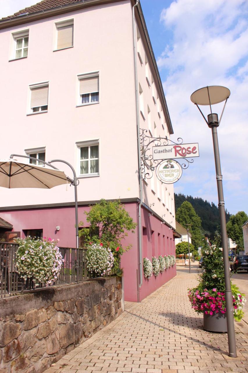 Gasthof Rose Хорнберг Экстерьер фото