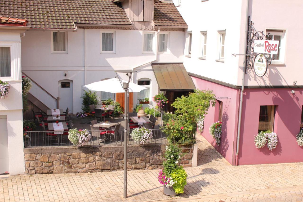 Gasthof Rose Хорнберг Экстерьер фото